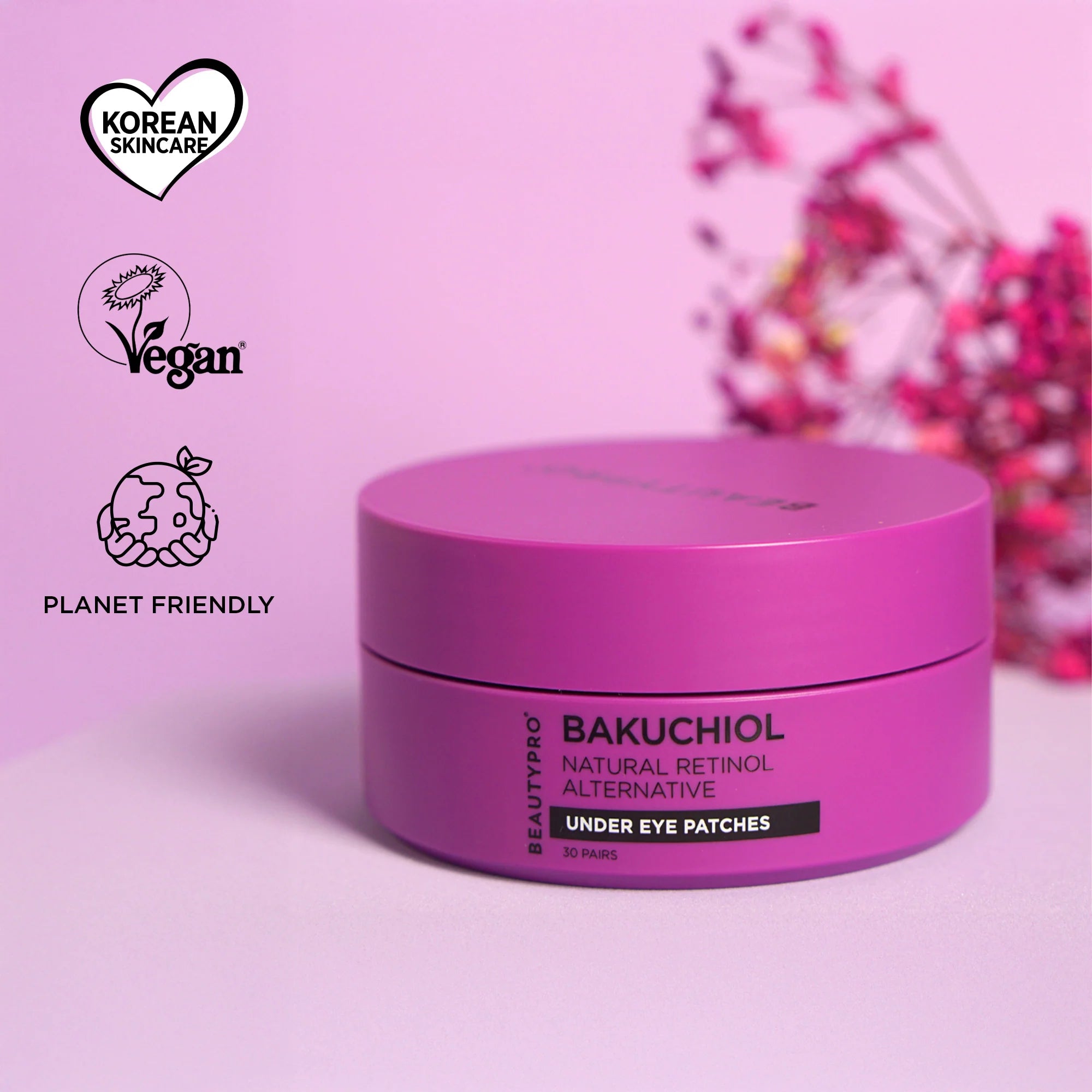 BEAUTYPRO Bakuchiol Under Eye Patches 90g