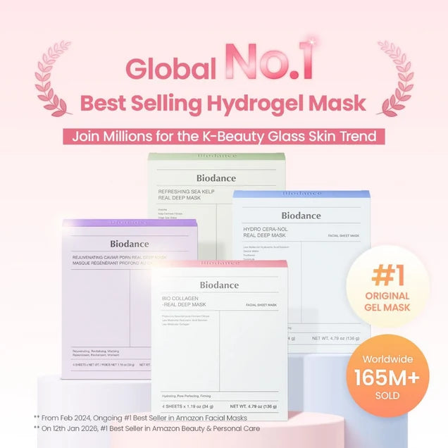 Biodance Collagen Real Deep Mask Pack 4 x 34g