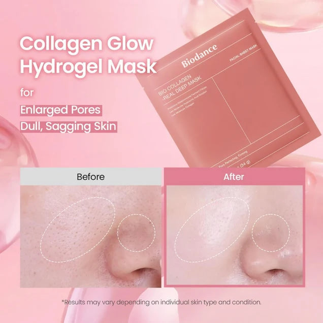 Biodance Collagen Real Deep Mask Pack 4 x 34g