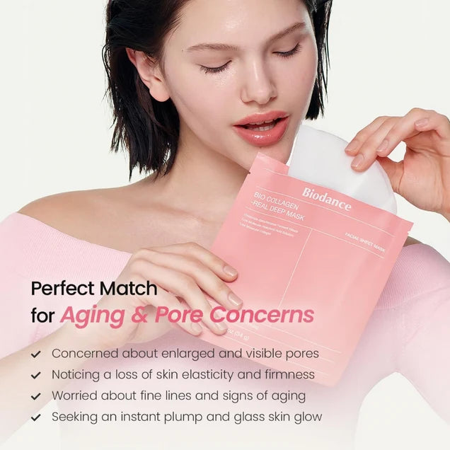 Biodance Collagen Real Deep Mask Pack 4 x 34g