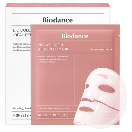 Biodance Collagen Real Deep Mask Pack 4 x 34g