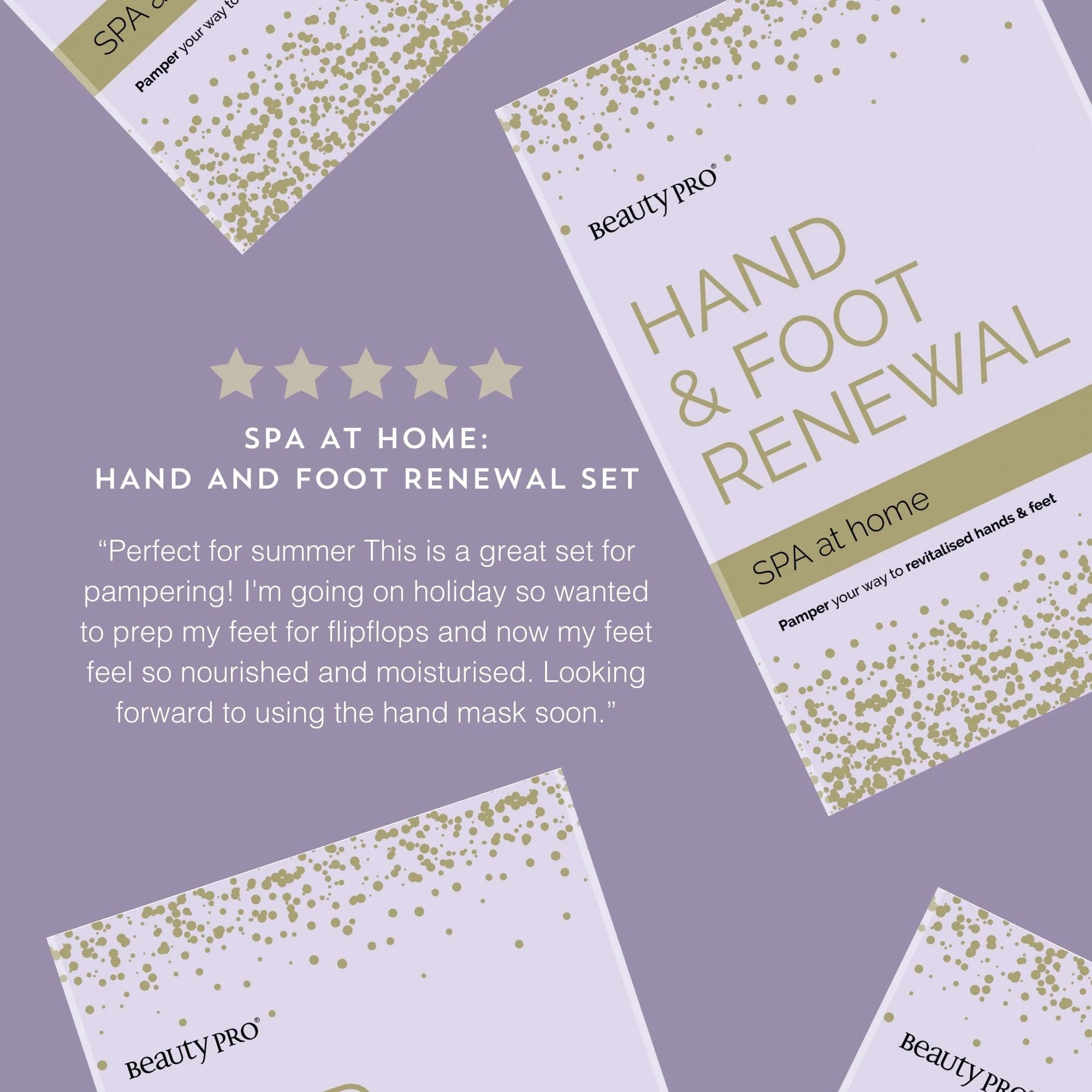 BeautyPro / Box Set
SPA at home: HAND & FOOT RENEWAL REVIEW