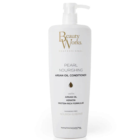 Beauty Works Pearl Nourishing Argan Oil Conditioner 1000ml