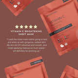 Beautypro Vitamin C Brightening Facial Sheet Mask review