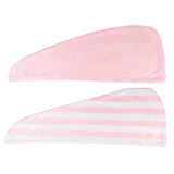 Brushworks Microfibre Hair Towel Wrap - 2 Pack