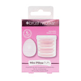 Brushworks Mini Pillow Puffs 6 Pack