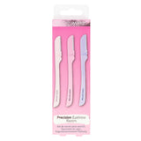 Brushworks Precision Eyebrow Razors (Pack of 3)