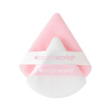 Brushworks Triangular Powder Puff Duo