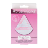 Brushworks Triangular Powder Puff Duo