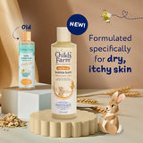 Child’s Farm Oat Derma Bubble Bath 250ml for dry/ itchy skin HWS Beauty 