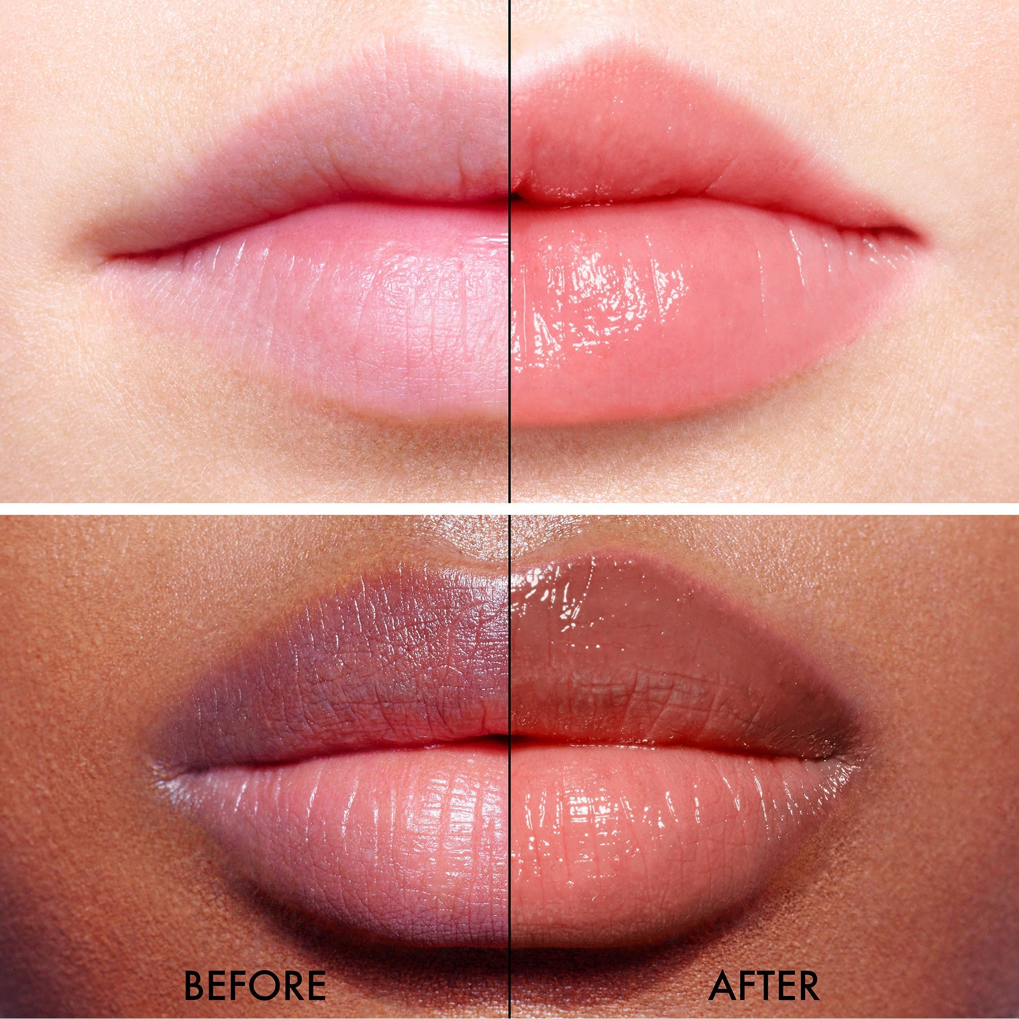 Dior Addict Lip Glow 3.2g - Coral before and after 