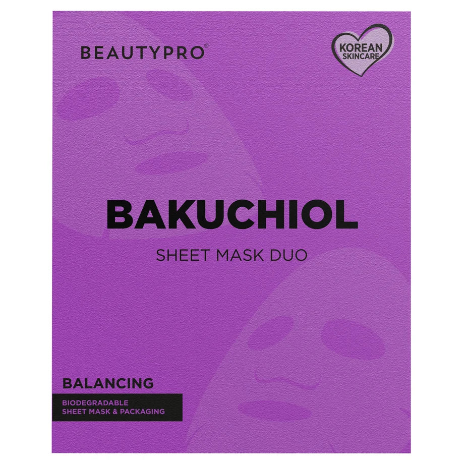 BEAUTYPRO Bakuchiol Sheet Mask Duo