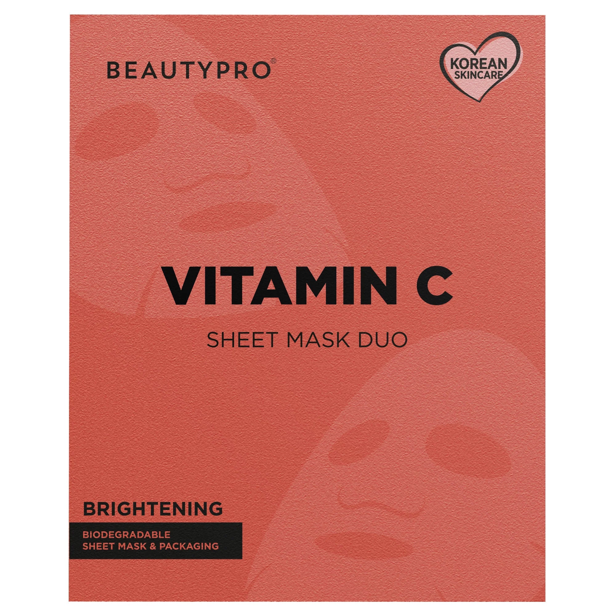 BEAUTYPRO Vitamin C Sheet Mask Duo