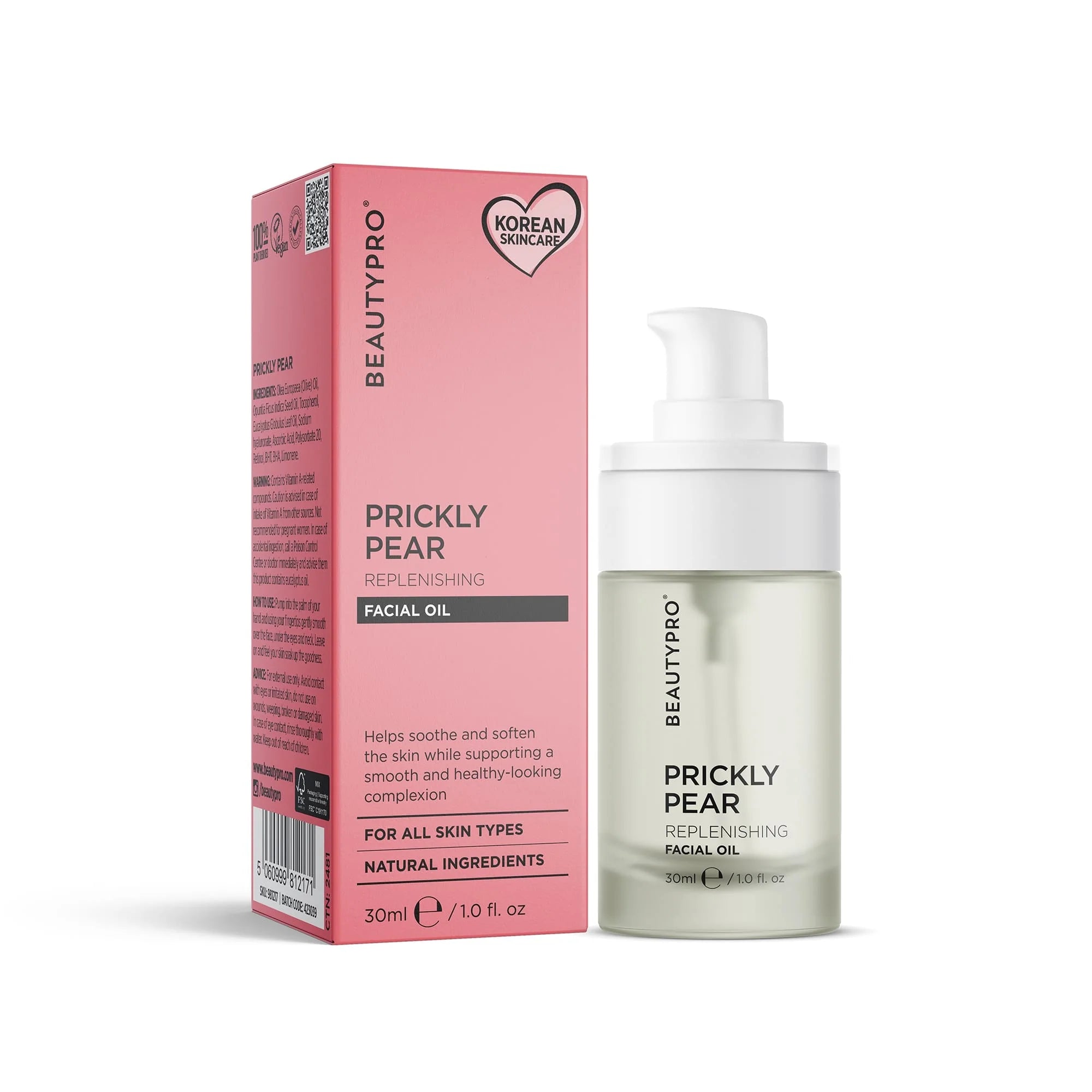 BEAUTYPRO Prickly Pear Replenishing Facial Oil 30ml
