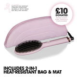 GHD Glide Smoothing Hot Brush Pink Collection
