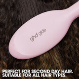 GHD Glide Smoothing Hot Brush Pink Collection
