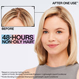 HWS BEAUTY Redken Acidic Bonding Concentrate Lightweight Liquid Conditioner 190ml BEFORE AND AFTER
