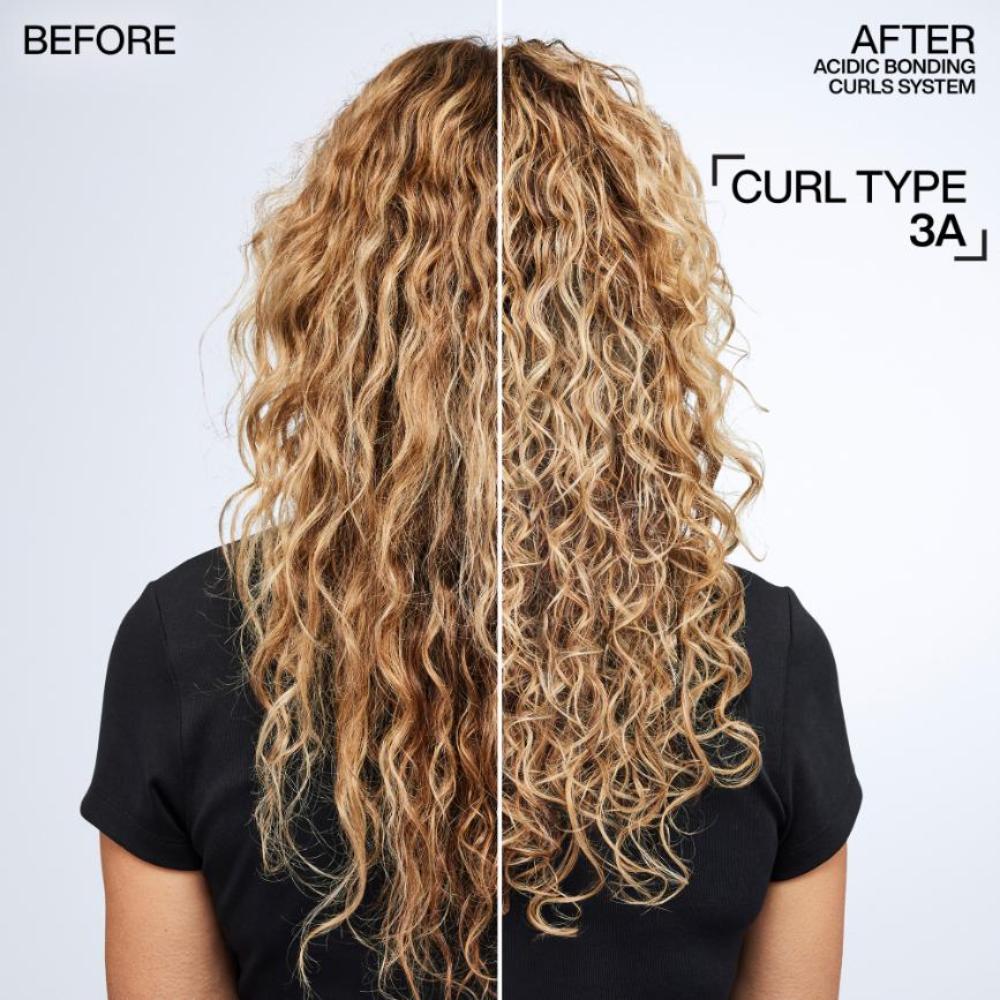 HWS BEAUTY Redken Acidic Bonding Curls Conditoner 1000ml before and after