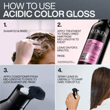 HWS BEAUTY Redken Acidic Color Gloss Conditioner 1000ml how to use