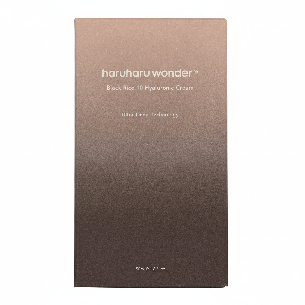 Haruharu Wonder Black Rice Hyaluronic Cream 50ml Package HWS Beauty 