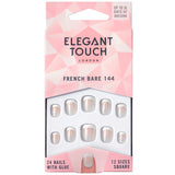 Elegant Touch False Nails Square Short Length - French Bare 144