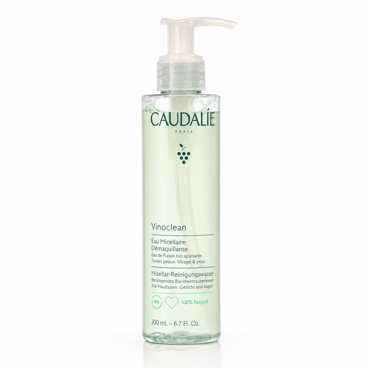 Caudalie Vinoclean Micellar Cleansing Water 200ml