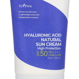 Isntree Hyaluronic Acid Natural Sun Cream SPF50 50ml Product HWS Beauty