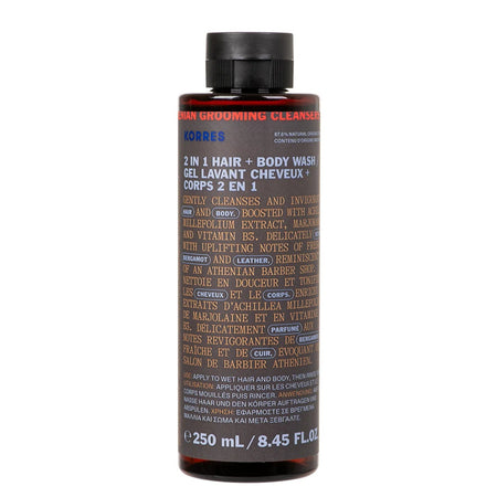 Korres Athenian Grooming 2-In-1 Hair + Body Wash for Men 250ml