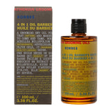 Korres Athenian Grooming 4-In-1 Oil Barber's Recipe 100ml