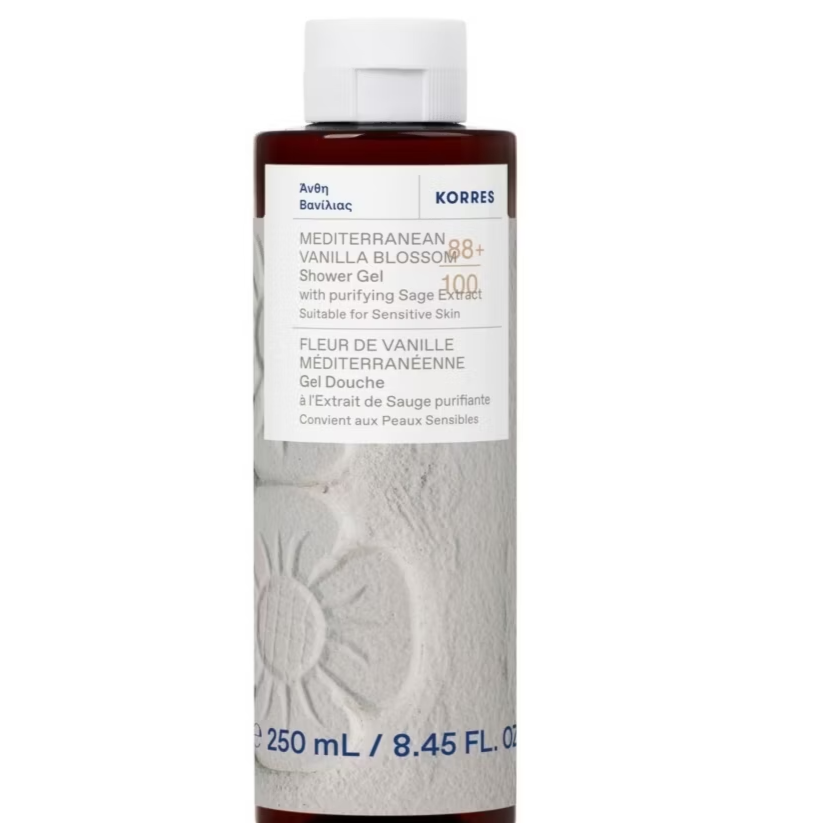 Korres Mediterranean Vanilla Shower Gel 250ml