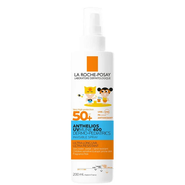 La Roche-Posay Anthelios UVMune 400 Dermo-Paediatrics Invisible Spray SPF50+ 200ml