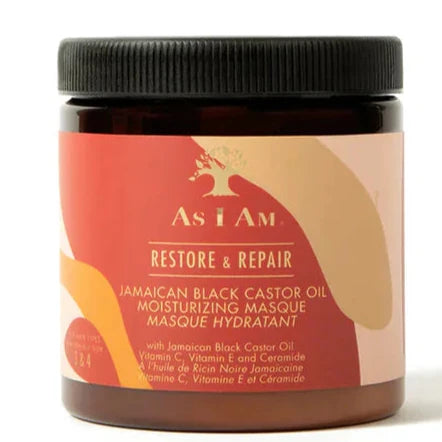 As I Am Restore & Repair Jamaican Black Castor Oil Moisturizing Masque 227g