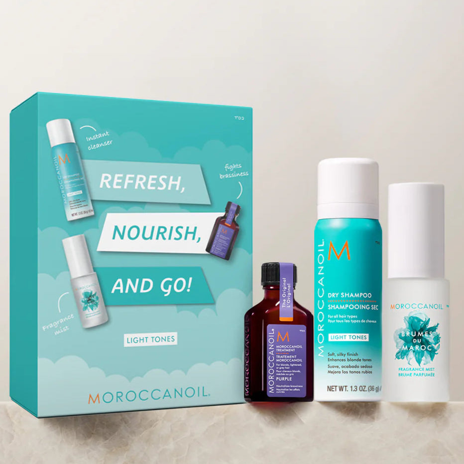 Moroccanoil Refresh Nourish and Go! Light Tones