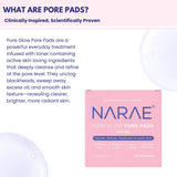 NARAE Pure Glow Pore Pad (70 Pore Pads) DESCRIPTION