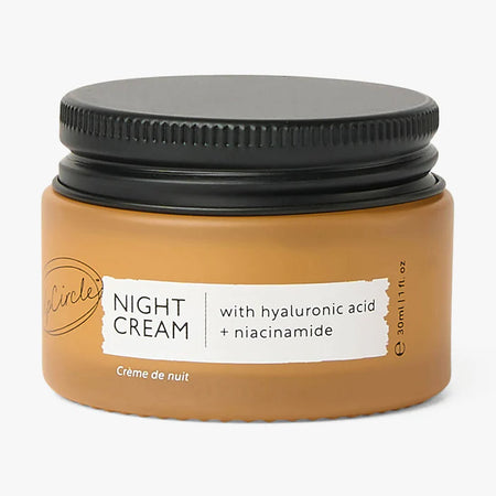 UpCircle Night Cream with Hyaluronic Acid + Niacinamide 30ml