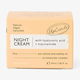 UpCircle Night Cream with Hyaluronic Acid + Niacinamide 30ml