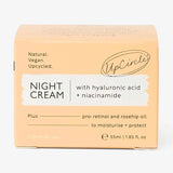 UpCircle Night Cream Hyaluronic + Niacinamide 55ml