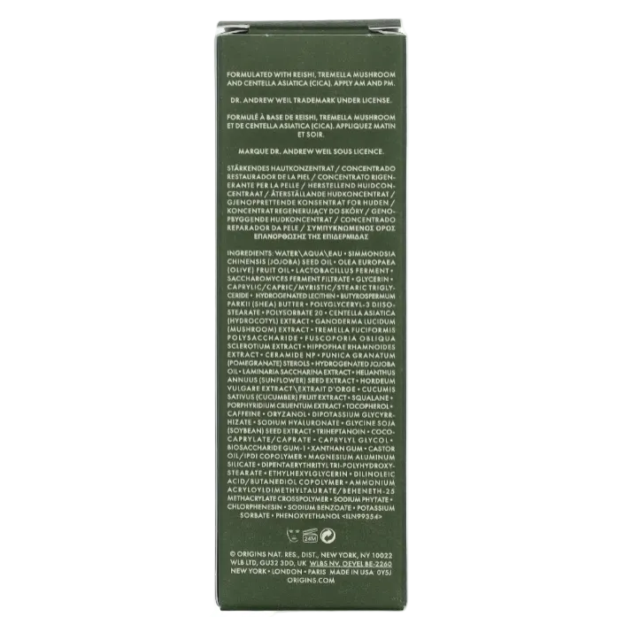 Origins Dr. Weil Mega Mushroom Concentrate Serum 30ml back