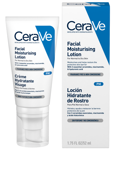 CeraVe PM Facial Moisturising Lotion 52ml