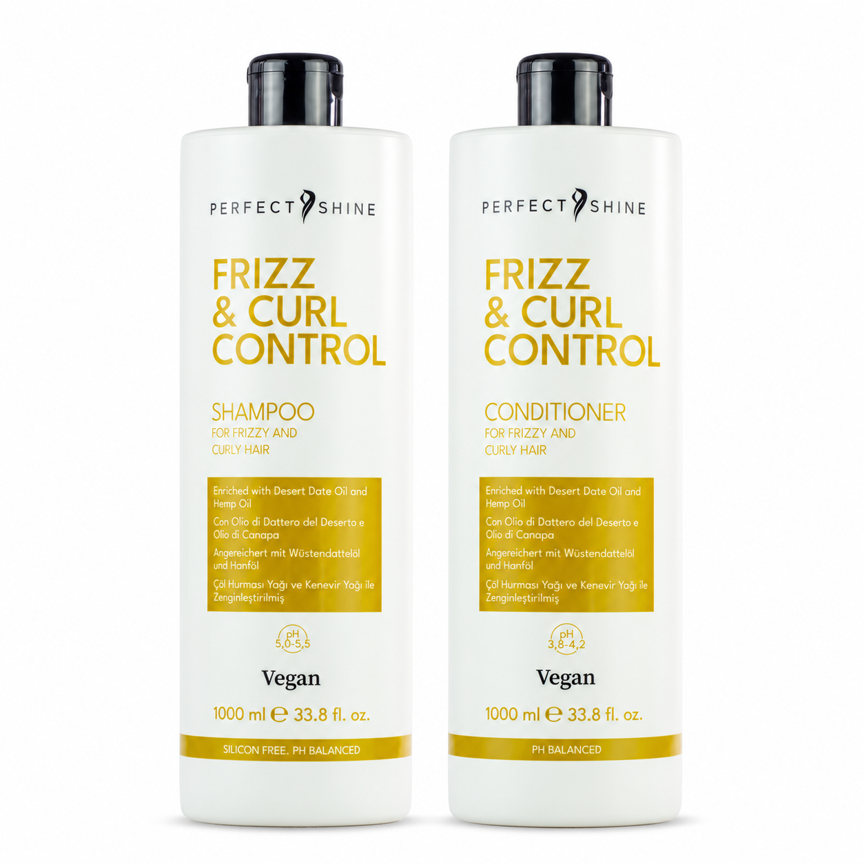 Perfect Shine Frizz & Curl Control Bundle
