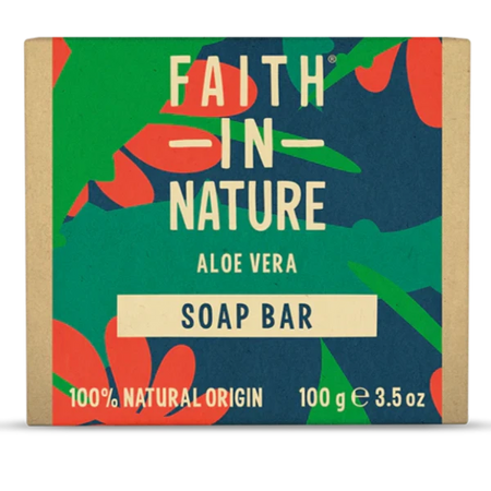 Faith in Nature Aloe Vera Soap Bar 100g