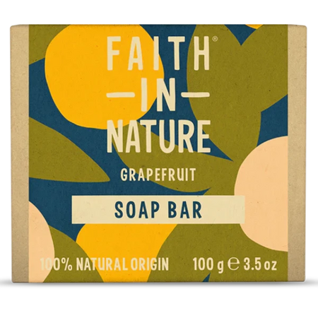 Faith in Nature Grapefruit Soap Bar 100g