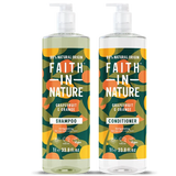 Faith in Nature Grapefruit & Orange Shampoo & Conditioner Duo 400ml