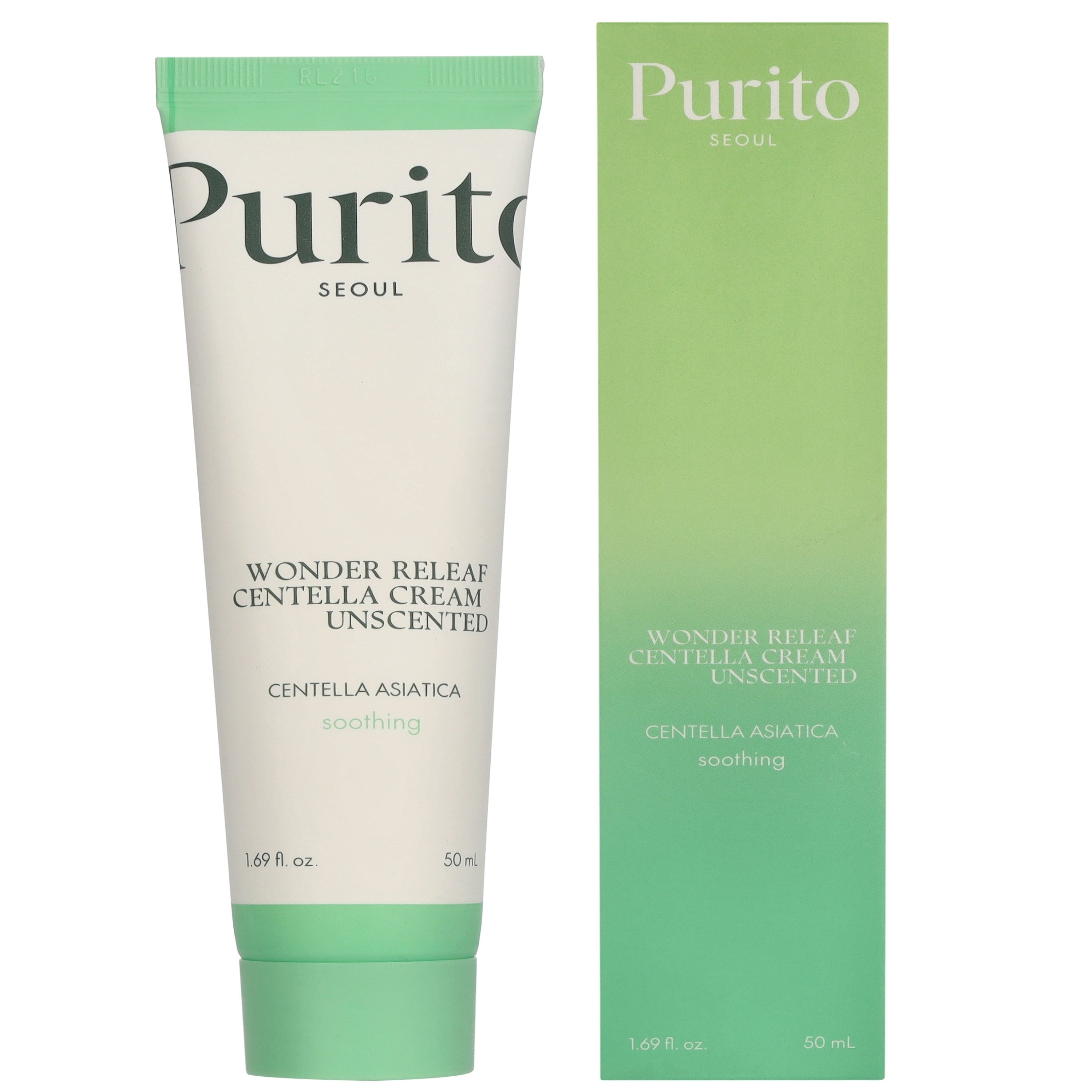 Purito Seoul Wonder Releaf Cantella Cream Unscented 50ml