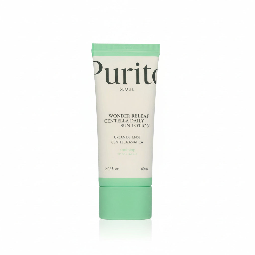Purito Seoul Wonder Releaf Cantella Daily Sun Lotion SPF50 60ml 2