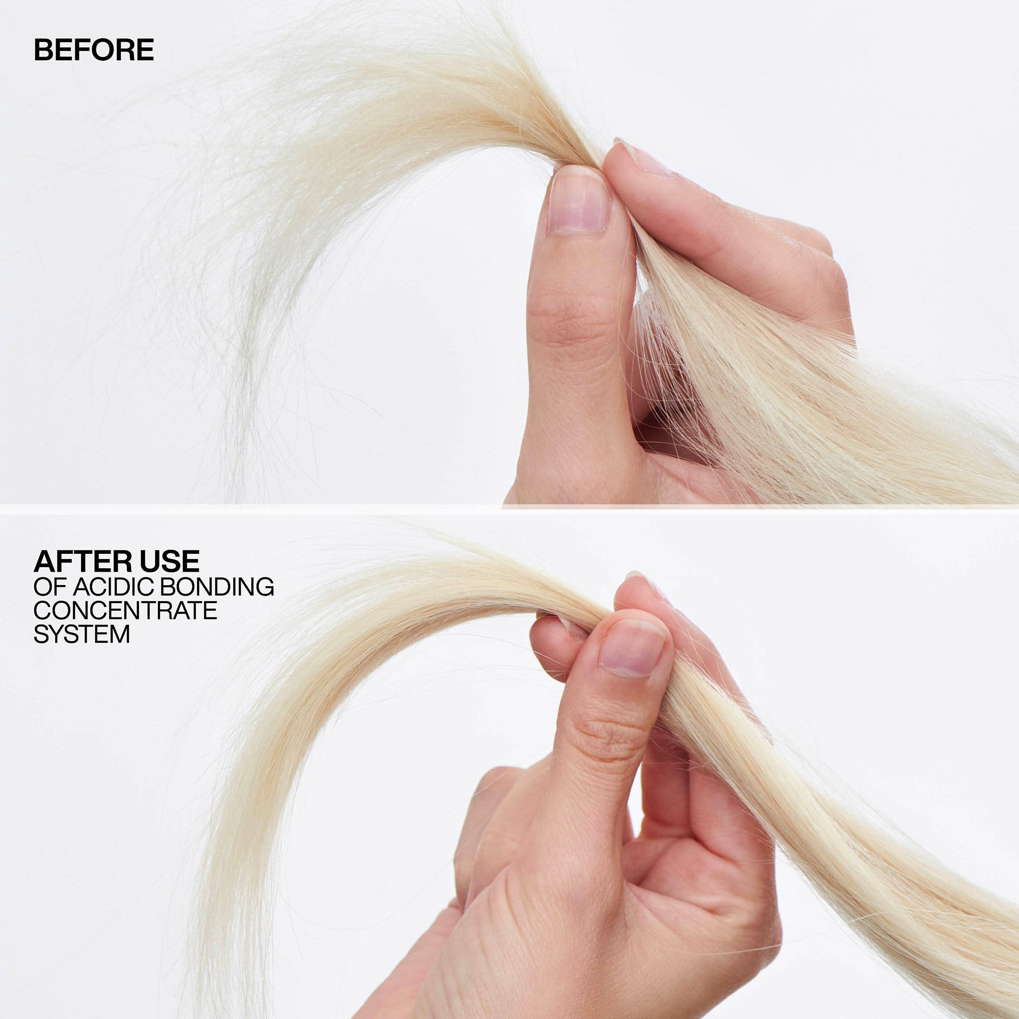 Redken Acidic Bonding Concentrate Shampoo 1000ml BEFORE AND AFTER HWS BEAUTY