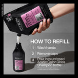 Redken Acidic Color Gloss Shampoo Refill 500ml how to