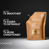 Redken All Soft Shampoo Refill 500ml benefits