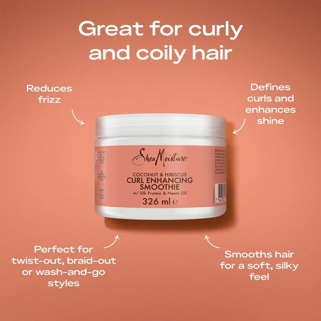 Shea Moisture Coconut & Hisbiscus Curl Enhancing Smoothie 326ml