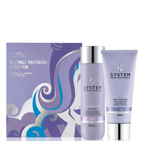 System Professional Blonde Refresh & Repair Gift Set